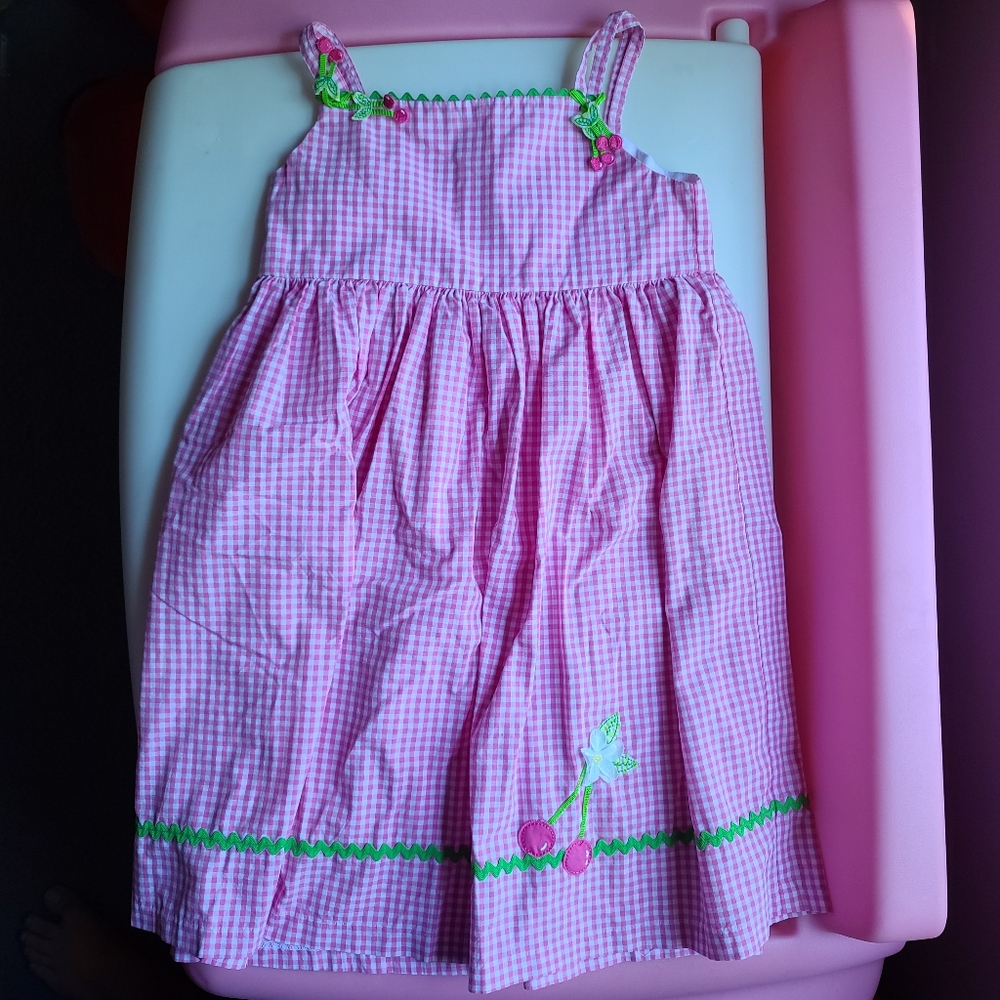 Good Lad cherry summer dress Size 6